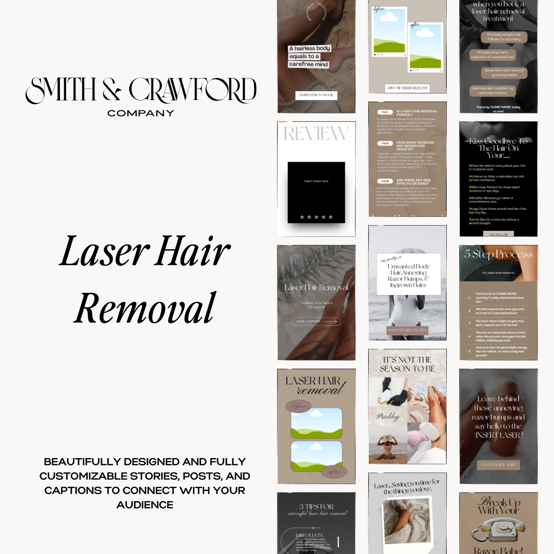 The Bare Necessities - Laser Hair Removal Content Pack