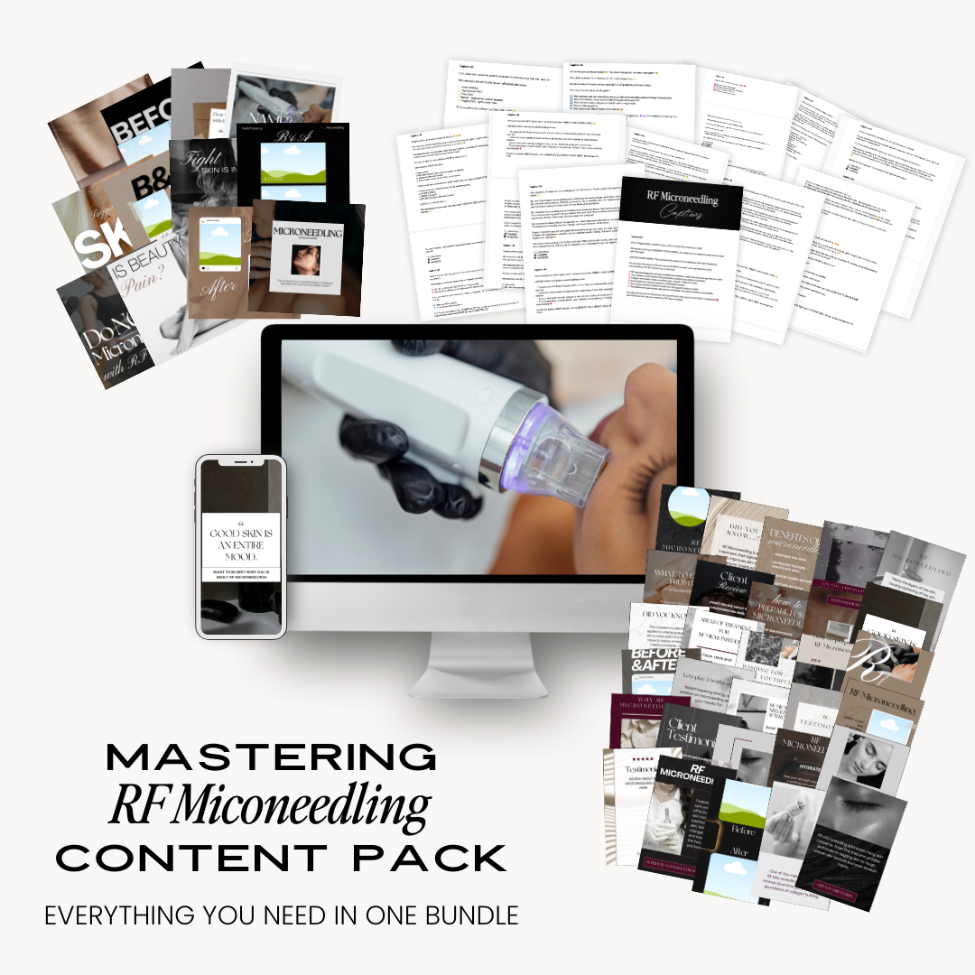 Mastering RF Microneedling Content Pack